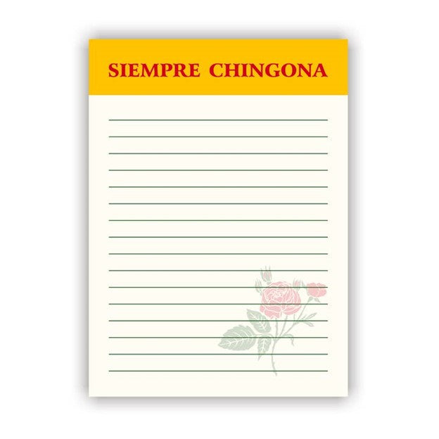 Siempre Chingona Notepad