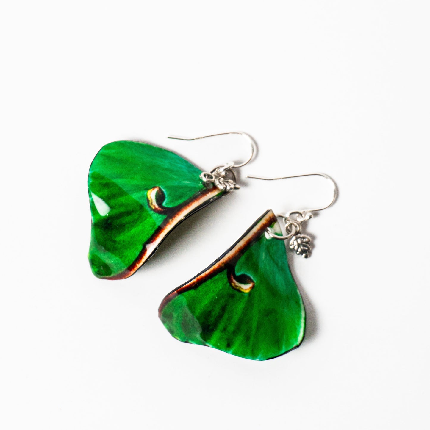 Luna Moth Wing Earrings