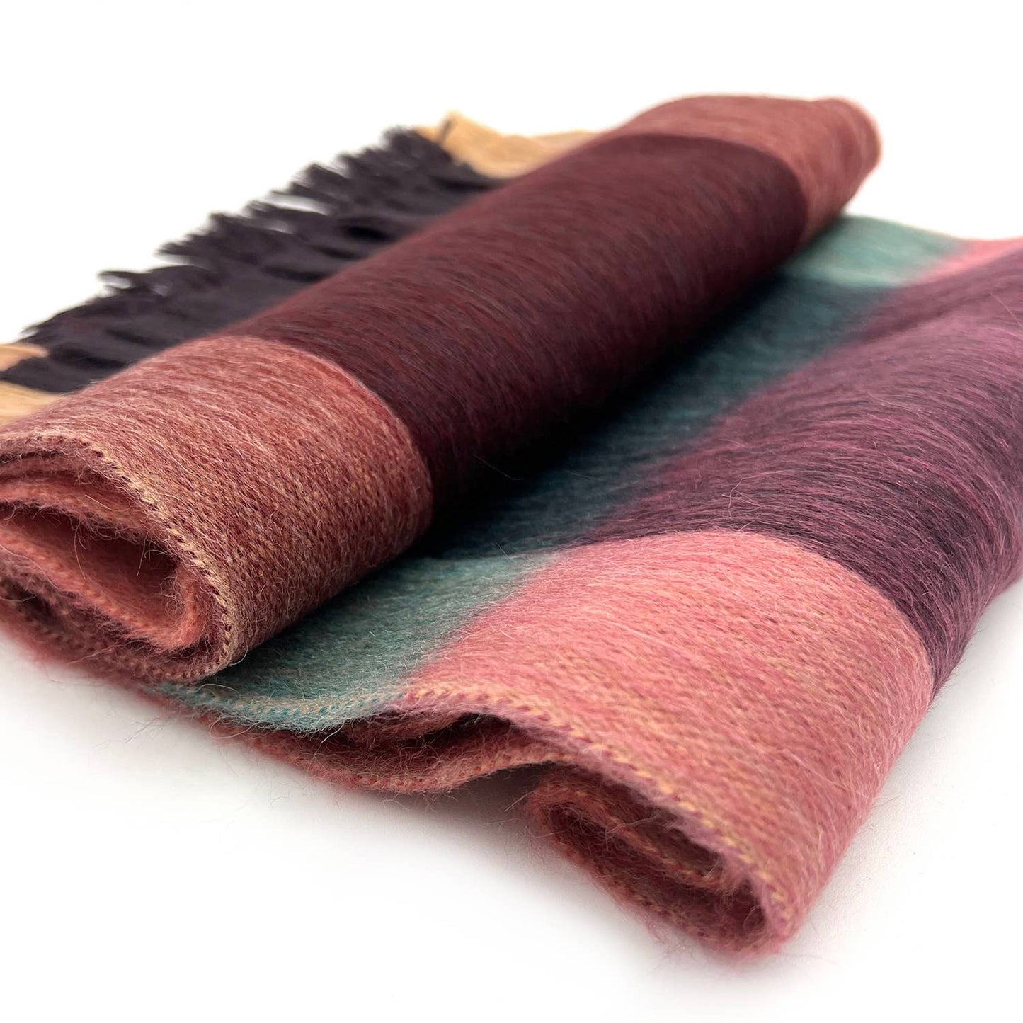 Alpaca Plaid Scarf