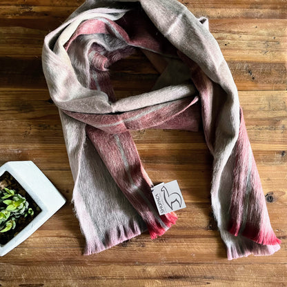 Alpaca Plaid Scarf
