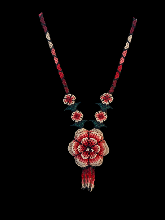 Rose Beaded Necklace
