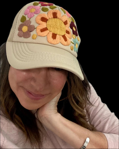 Embroidered Trucker Hat